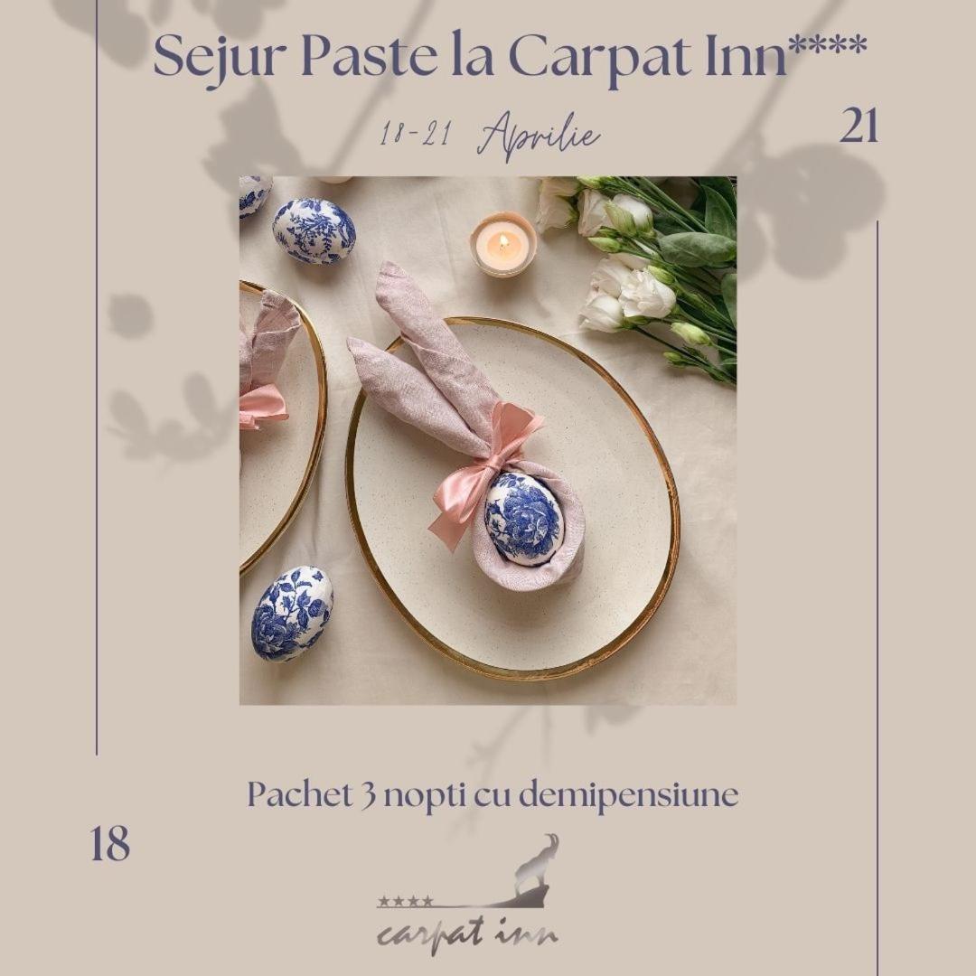 Hotel Carpat Inn Azuga Bagian luar foto